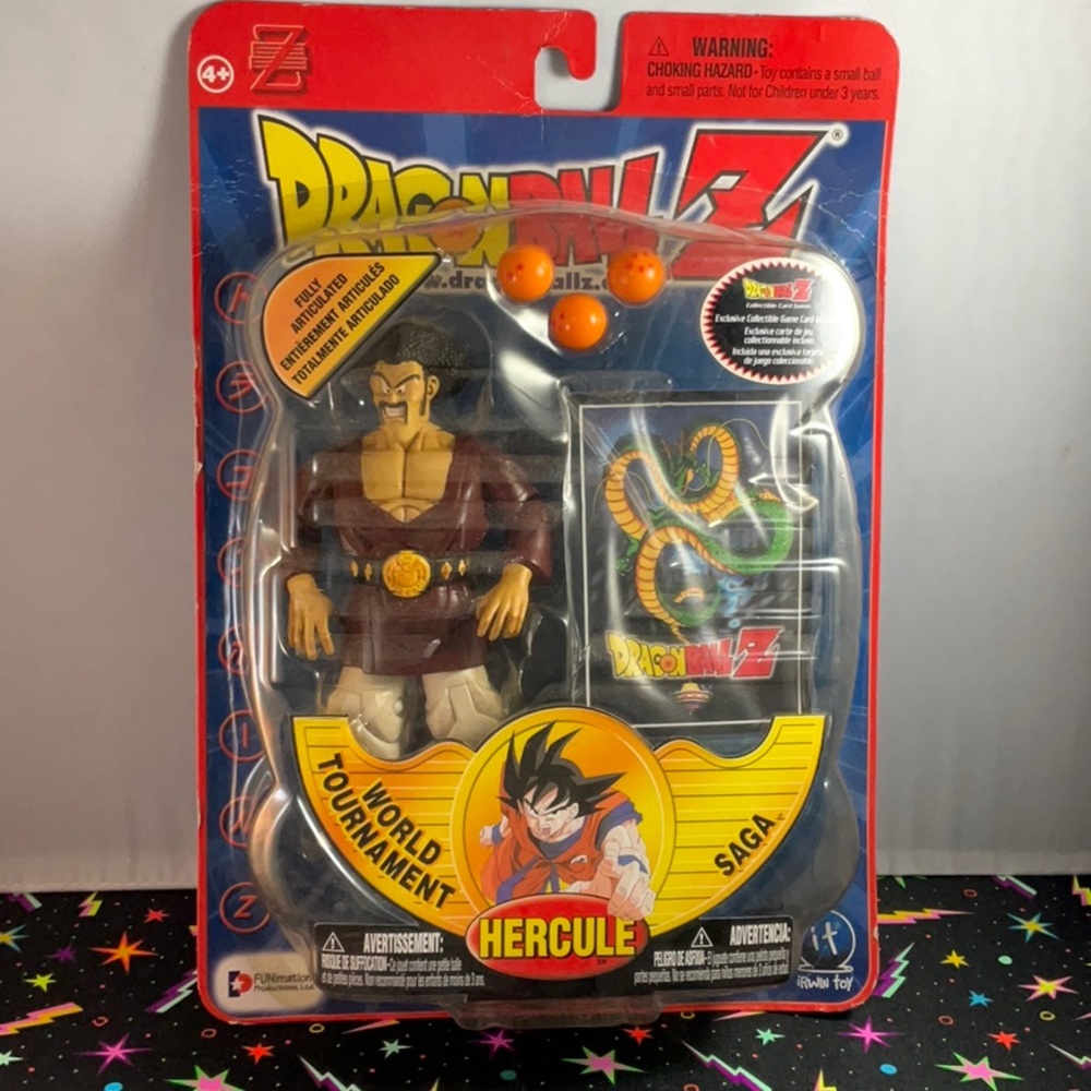 Sealed Dragon Ball Z Hercule Action Figure